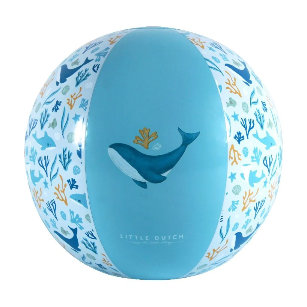 Little Dutch Strandbal Ocean Dreams Blue - Image 2