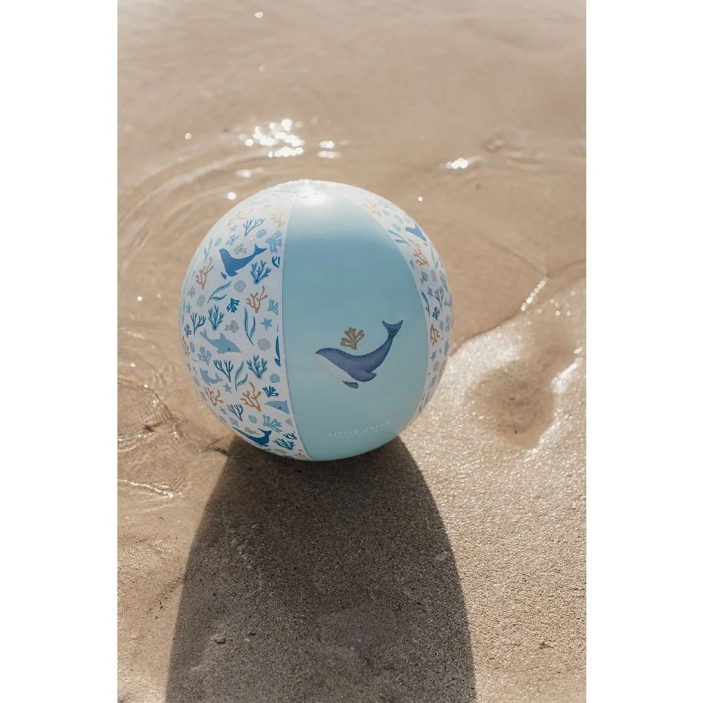 Little Dutch Strandbal Ocean Dreams Blue - Image 4
