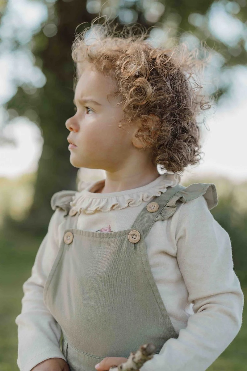 Little Dutch Tuinbroekje Winter Green Girls - Image 5