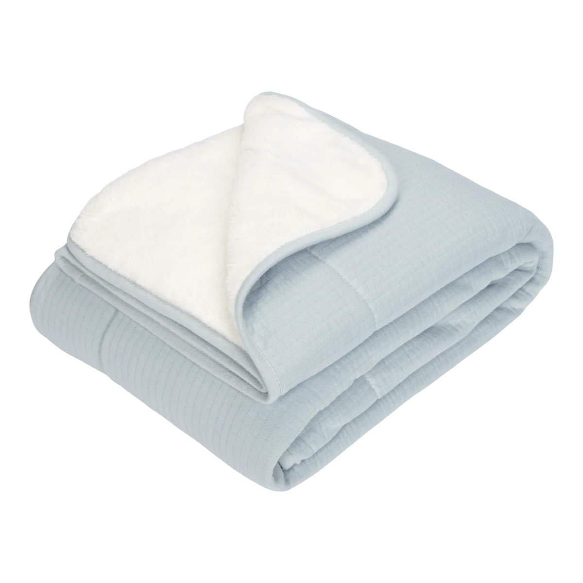 Little Dutch Wiegdeken Pure Soft Blue
