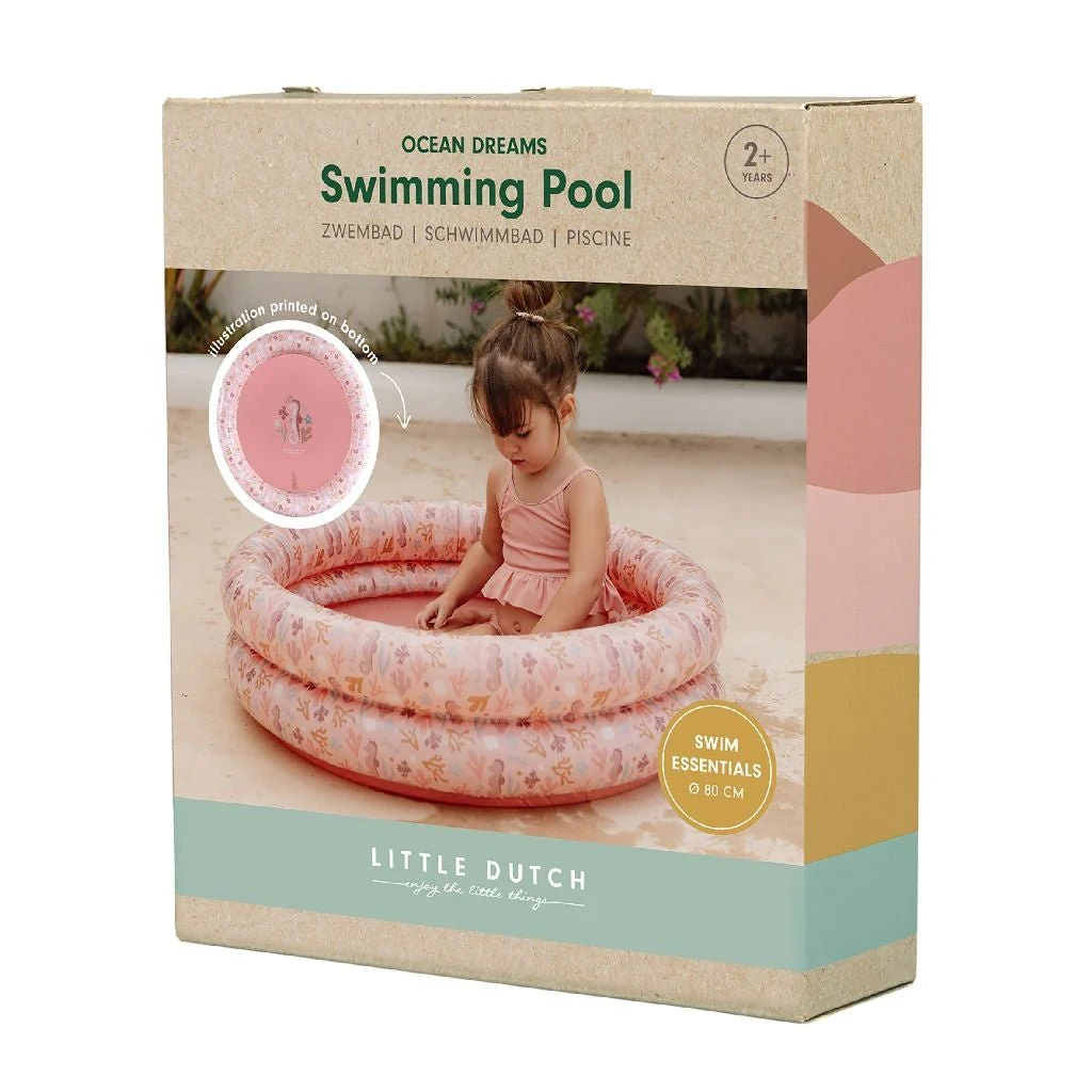 Little Dutch Zwembad Ocean Dreams Pink 80cm - Image 4