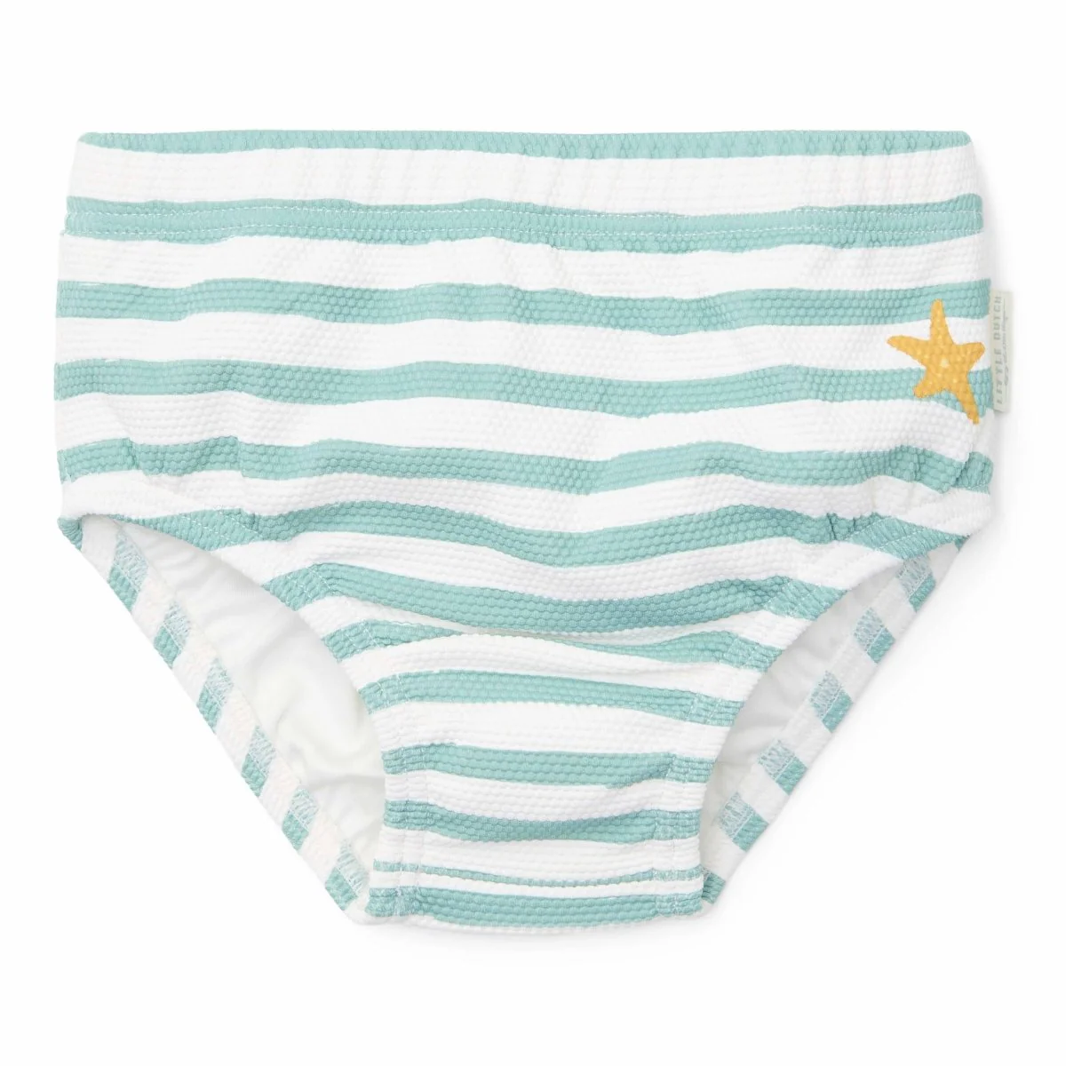 Little Dutch Zwemluier Stripes Surf Blue