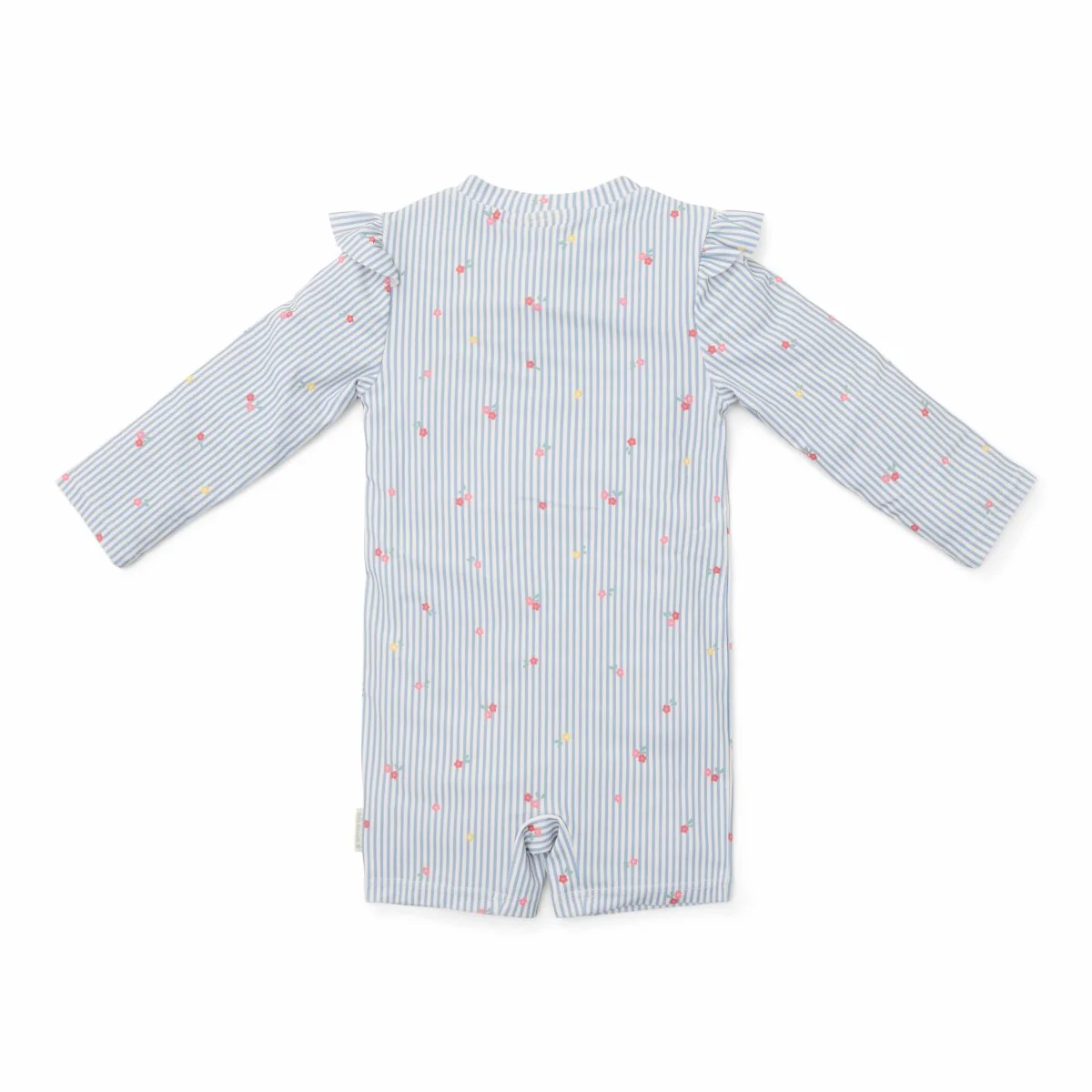 Little Dutch Zwempak Kind Lange Mouwen Sunny Flowers Blue - Image 2
