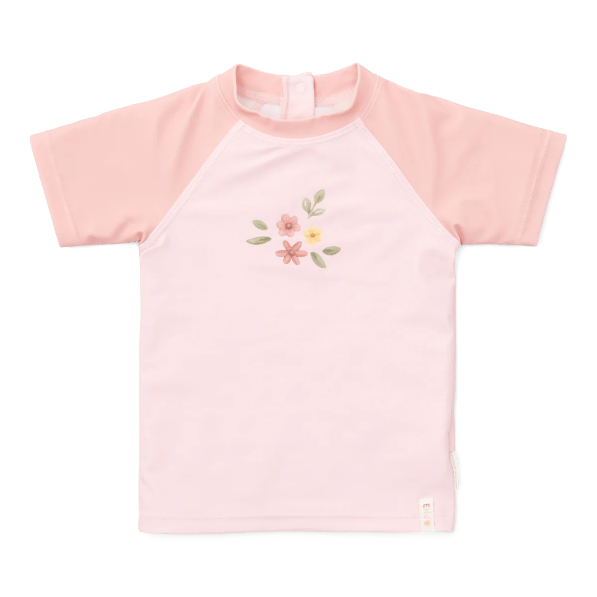 Little Dutch Zwemshirt Kind Korte Mouwen Flower Pink