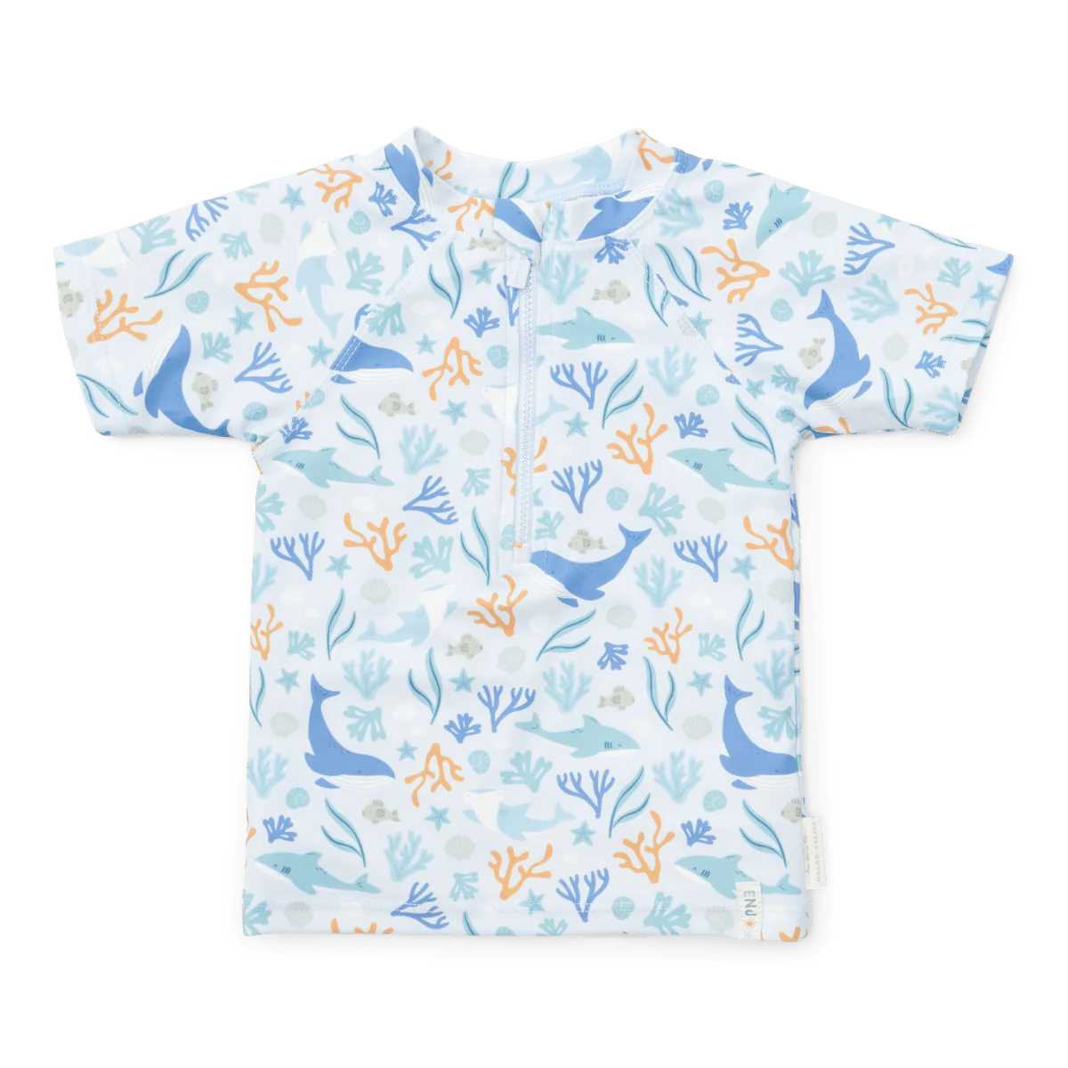 Little Dutch Zwemshirt Kind Korte Mouwen Ocean Dreams Blue - Image 2