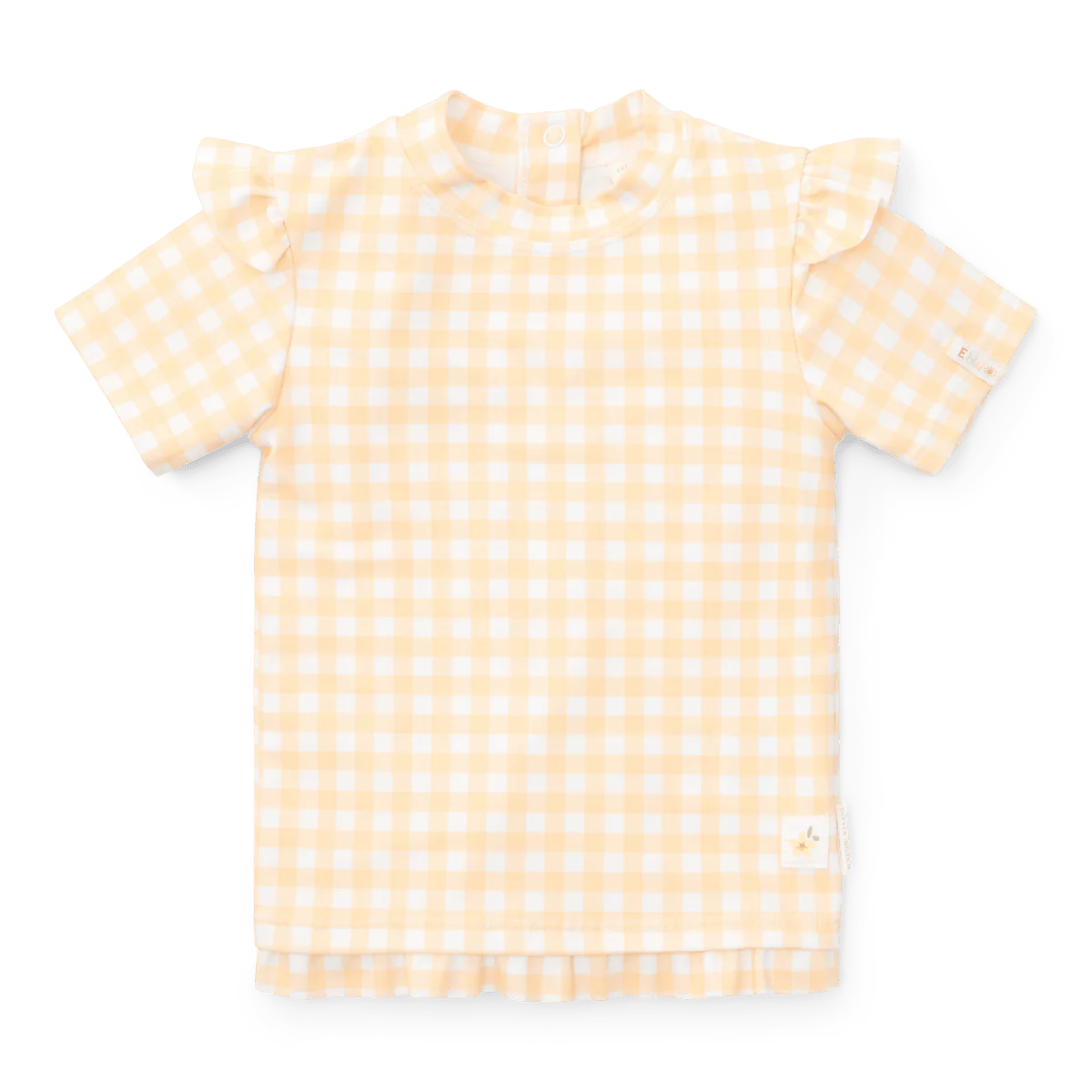 Little Dutch Zwemshirt Kind Korte Mouwen Sunshine Checks