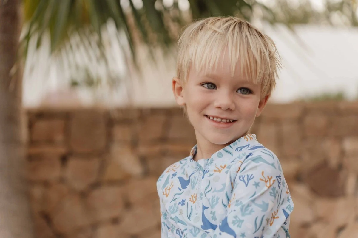Little Dutch Zwemshirt Kind Lange Mouwen Ocean Dreams Blue - Image 4