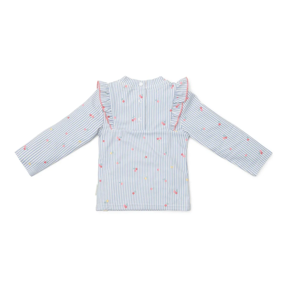 Little Dutch Zwemshirt Kind Lange Mouwen Sunny Flowers Blue - Image 2