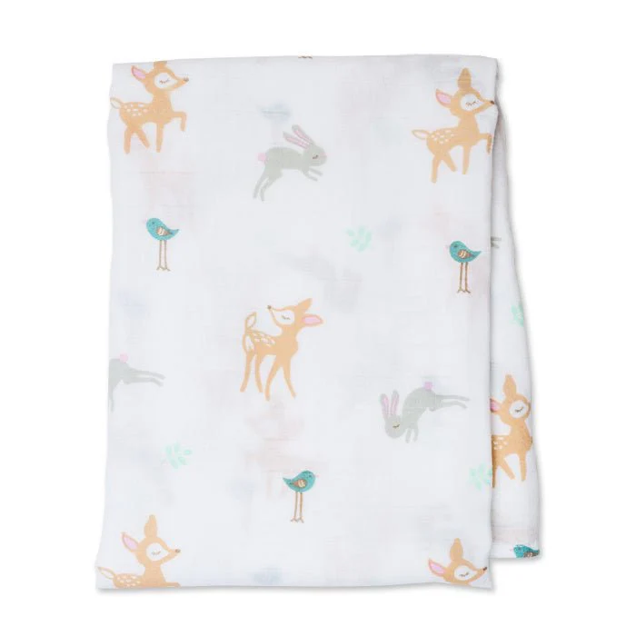 Lulujo Hydrofiele Doek Little Fawn Katoen 120x120cm