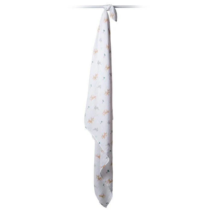 Lulujo Hydrofiele Doek Little Fawn Katoen 120x120cm - Image 3