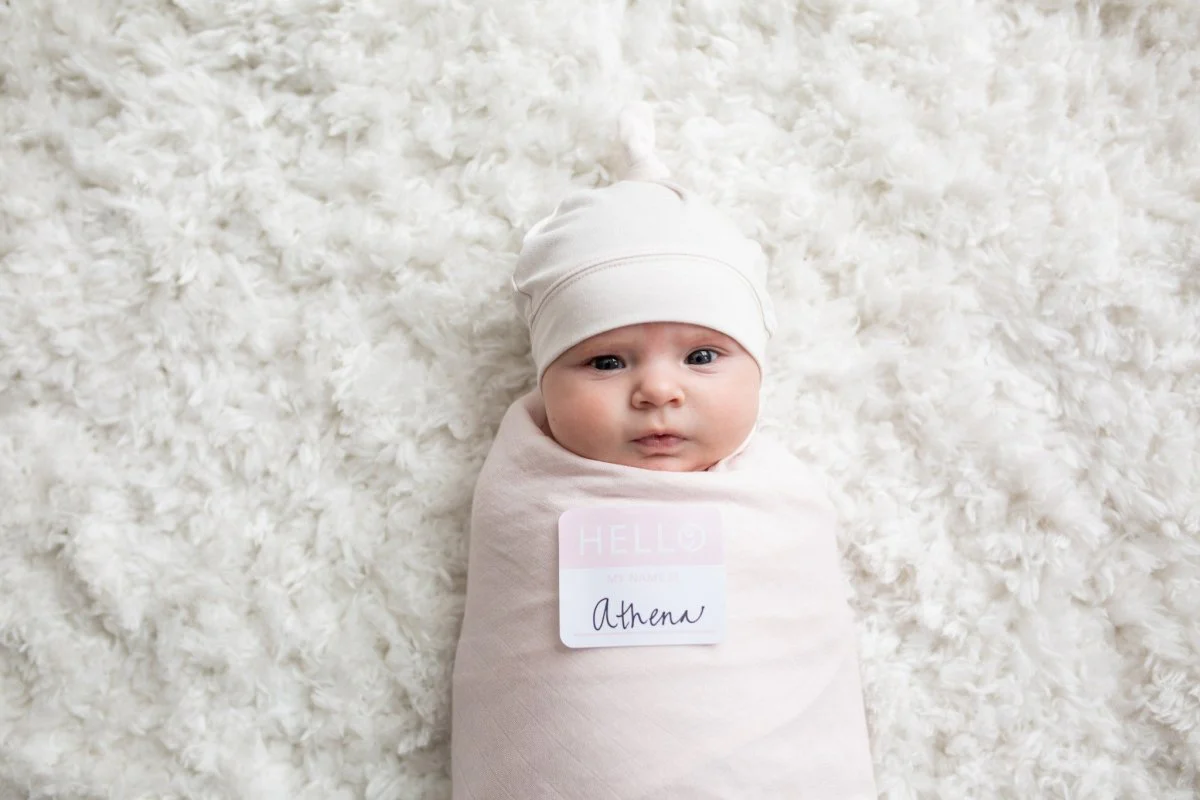 Lulujo Hydrofiele Doek Met Muts En Sticker Pink - Image 3