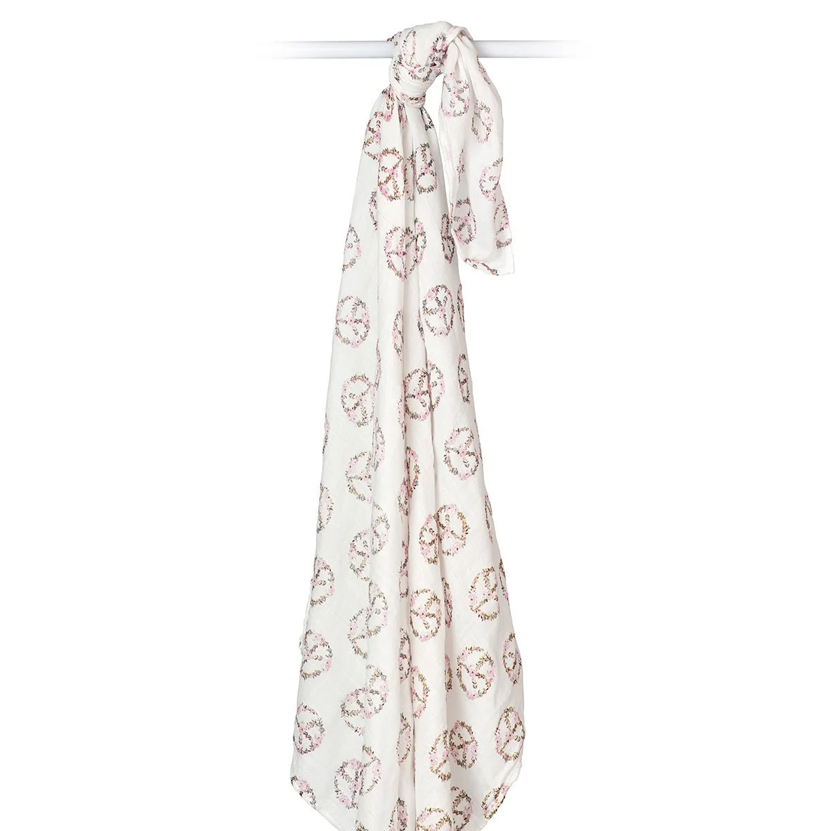 Lulujo Hydrofiele Doek Peace 120x120cm - Image 4