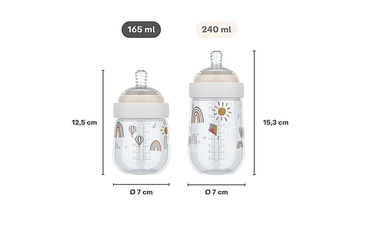 Mepal Babyfles Mio Sunshine & Rainbow 165Ml - Image 3