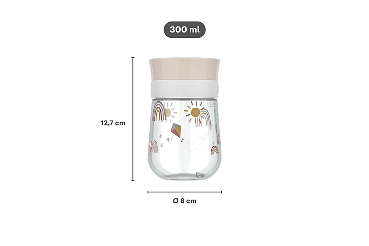Mepal Drinkbeker 360° Mio Sunshine & Rainbow 300Ml - Image 3