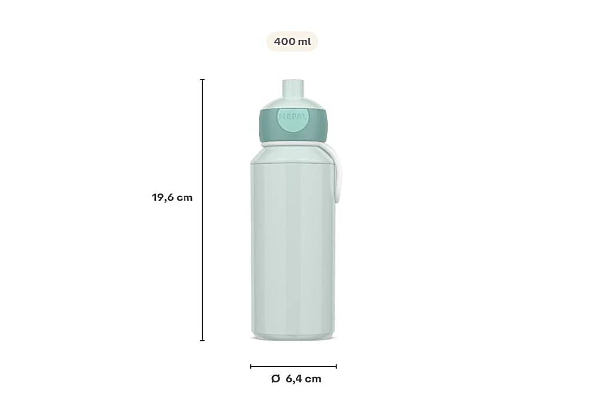 Mepal Drinkbeker Pop-Up Campus Tropical Ocean 400Ml - Image 3