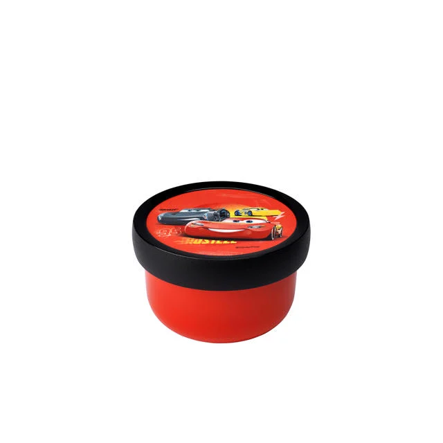 Mepal Fruitbox Campus Cars Rood Met Vork 300Ml