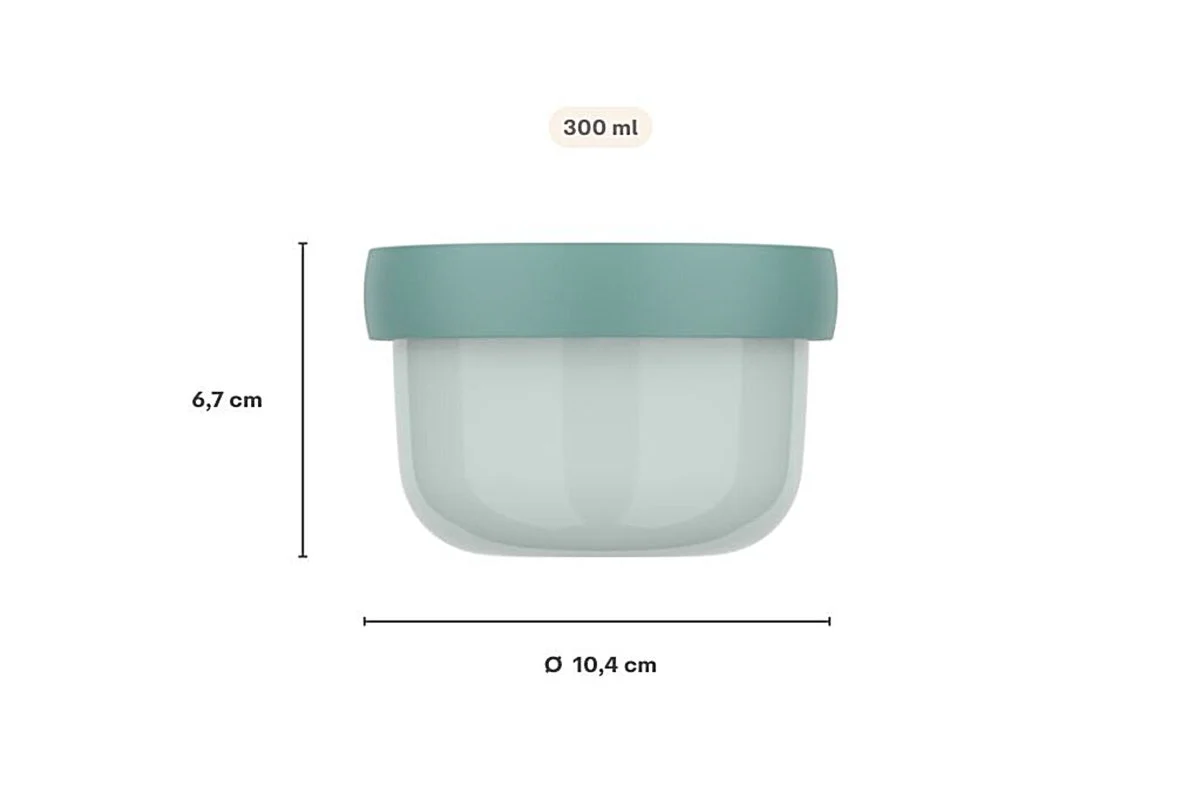 Mepal Fruitbox Campus Fairy Garden Met Vork 300Ml - Image 3
