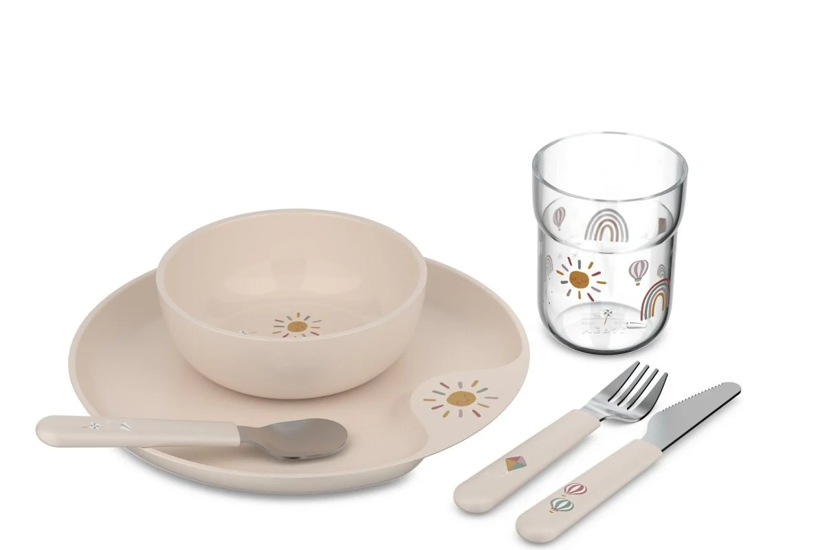 Mepal Kinderservies Set Mio Sunshine & Rainbow 6-Delig - Image 2