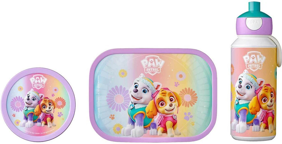 Mepal Lunchset Campus Paw Patrol Girls 3 Delig