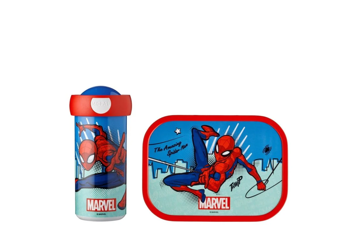 Mepal Lunchset Campus Spiderman Met Schoolbeker