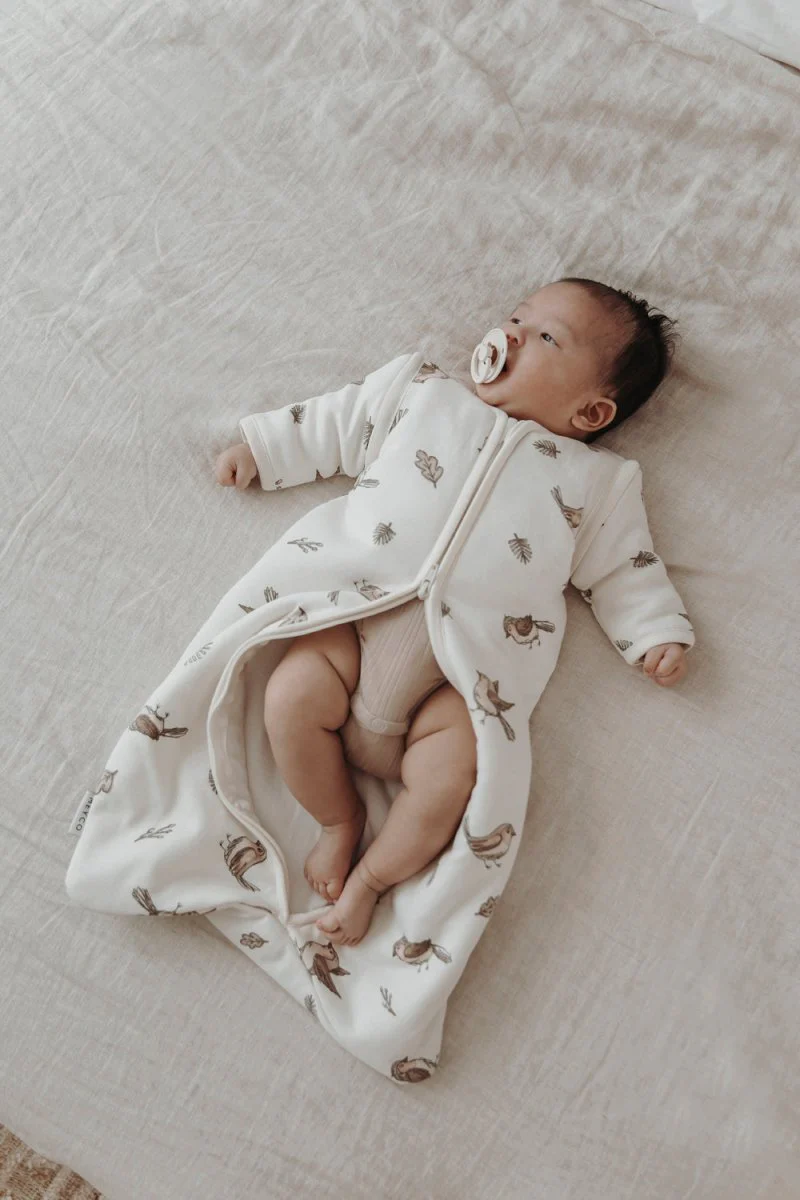 Meyco Baby Robin Baby Slaapzak Met Afritsbare Mouwen Multicolour - Image 2