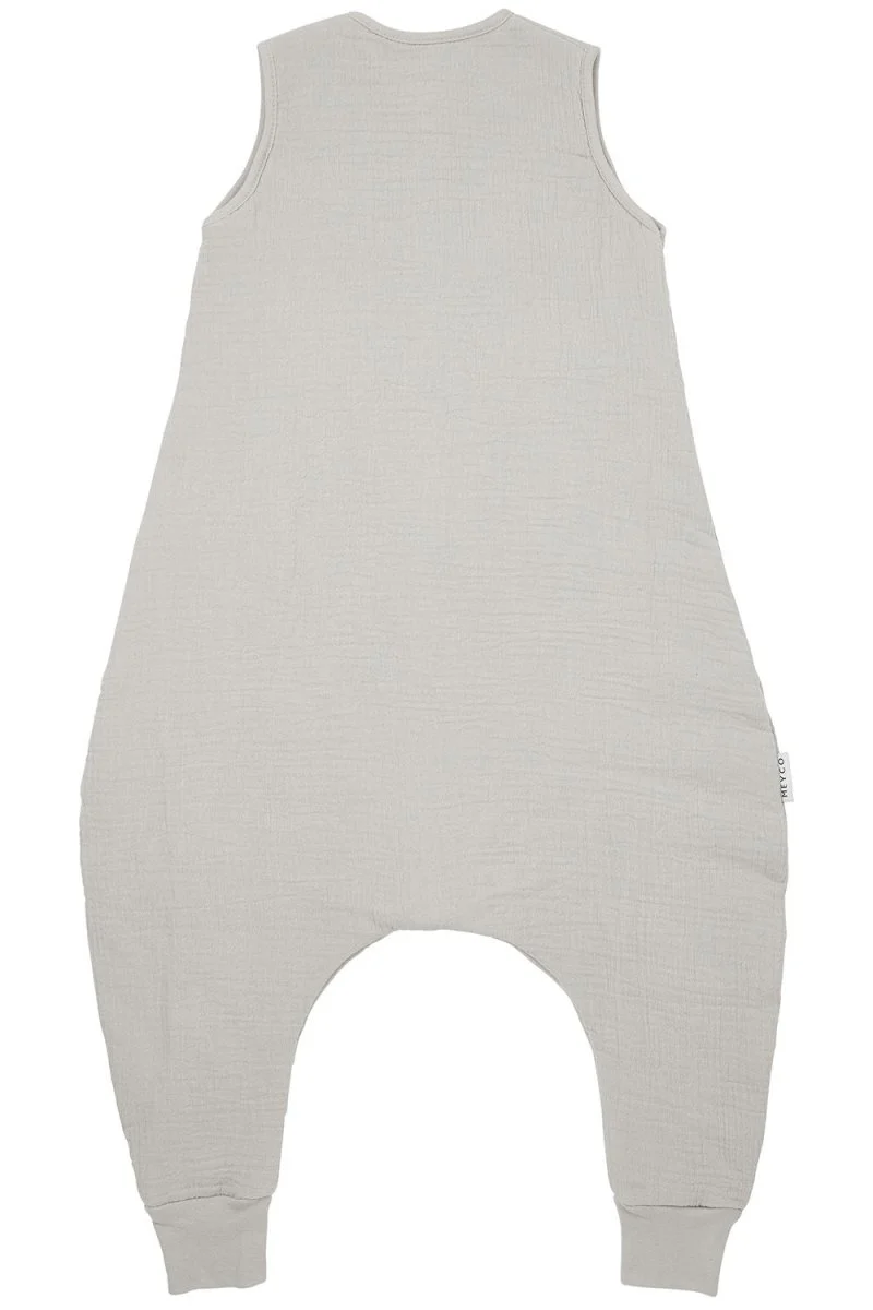 Meyco Baby Uni Baby Winter Slaapoverall Jumper Pre-Washed Hydrofiel Greige - Image 2