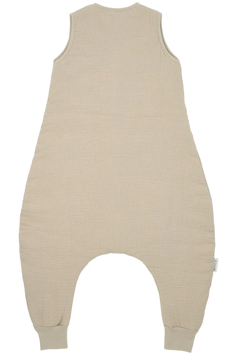 Meyco Baby Uni Baby Winter Slaapoverall Jumper Pre-Washed Hydrofiel Sand - Image 2