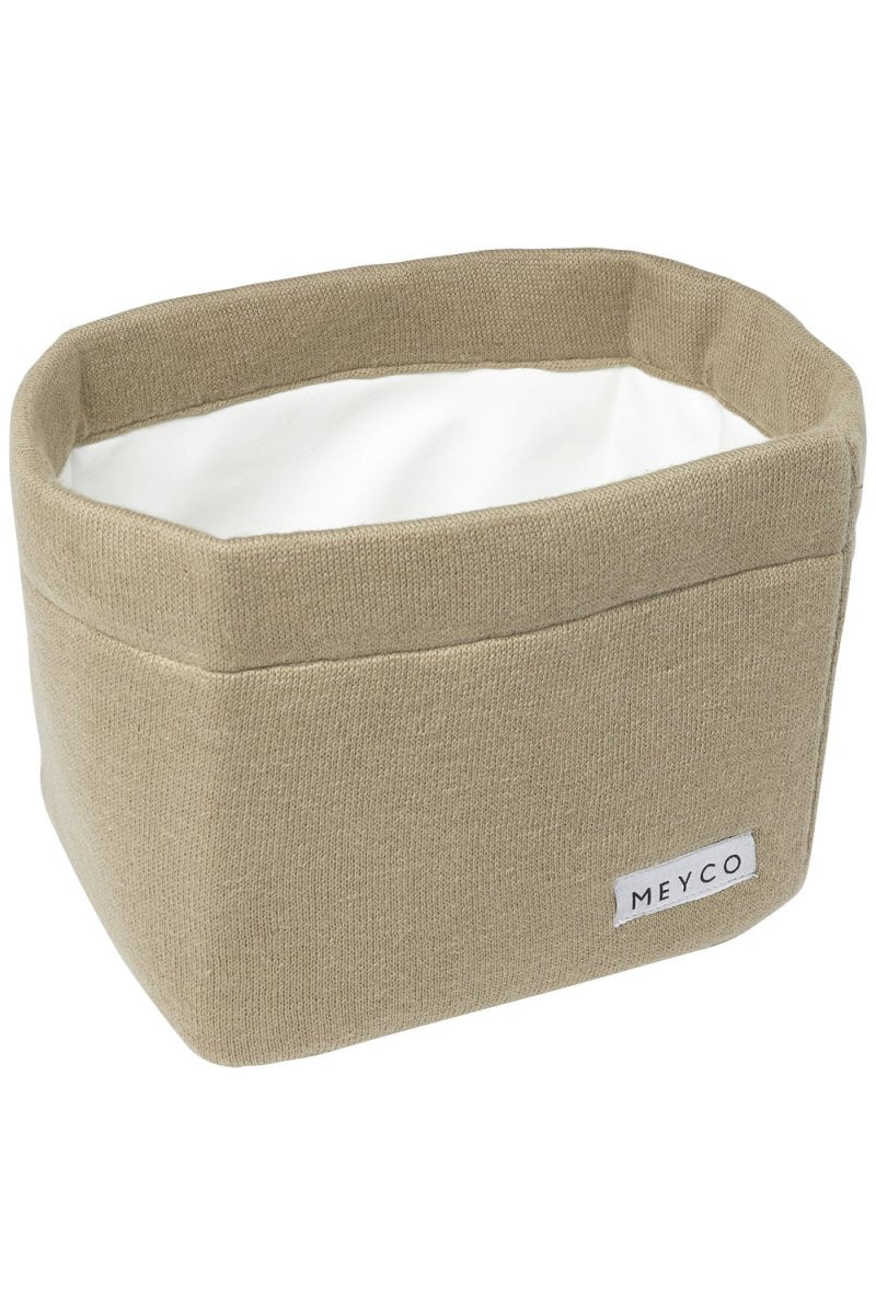 Meyco Commodemandje Medium Knit Basic Taupe - Image 3