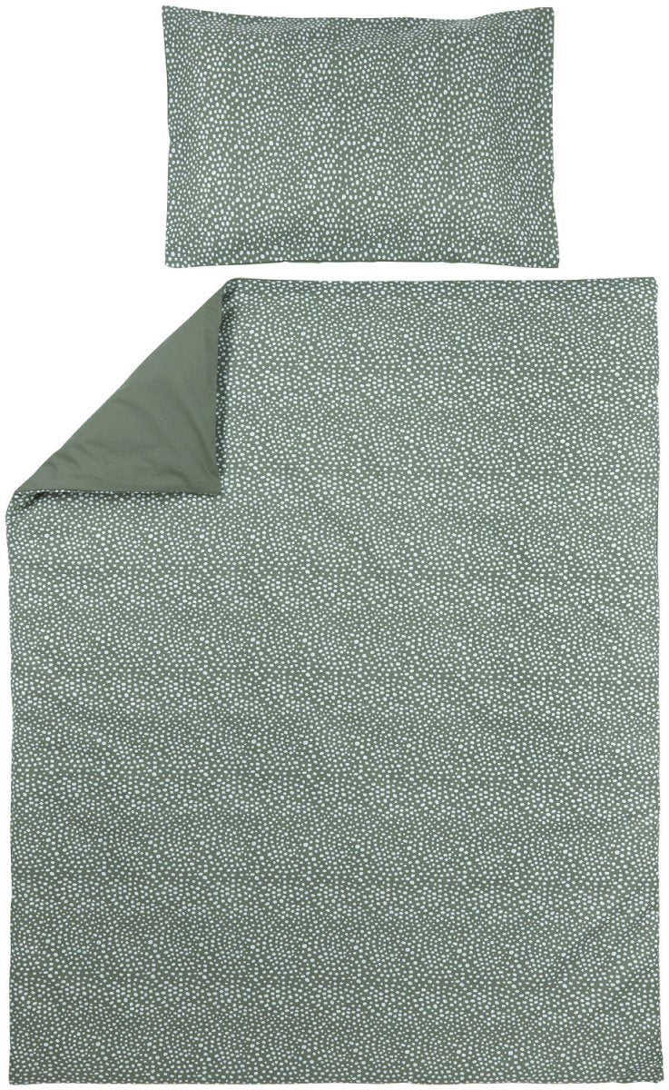 Meyco Dekbedovertrek 100X135cm Cheetah/ Forest Green