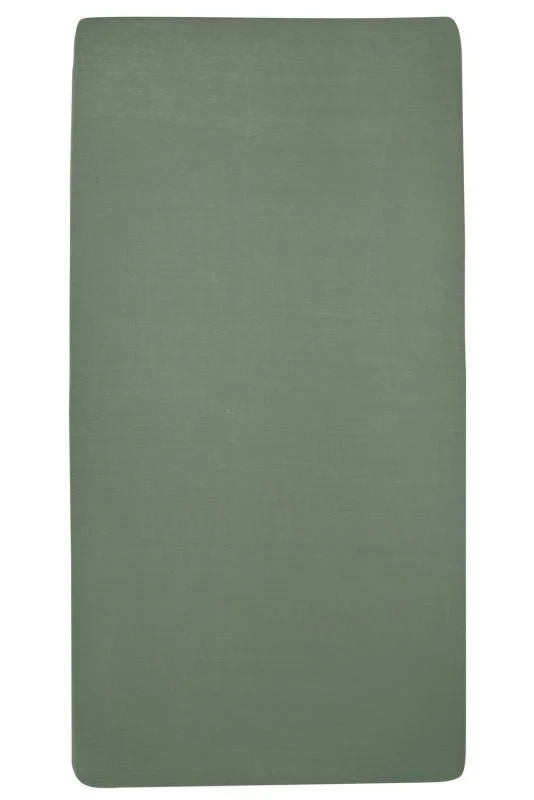 Meyco Hoeslaken Jersey 70X140/150 Forest Green