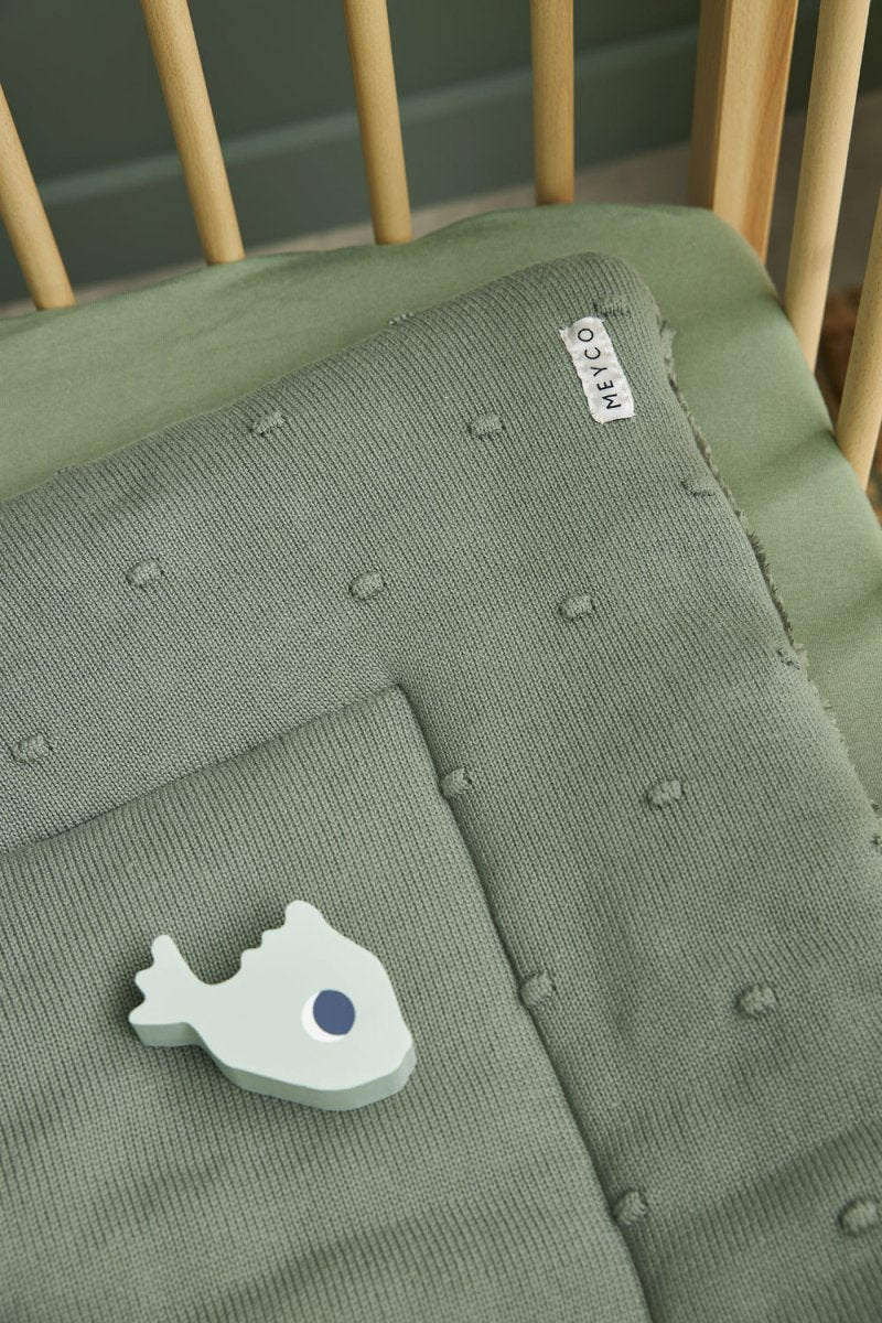 Meyco Hoeslaken Jersey Boxmatras 75X95cm Forest Green - Image 3