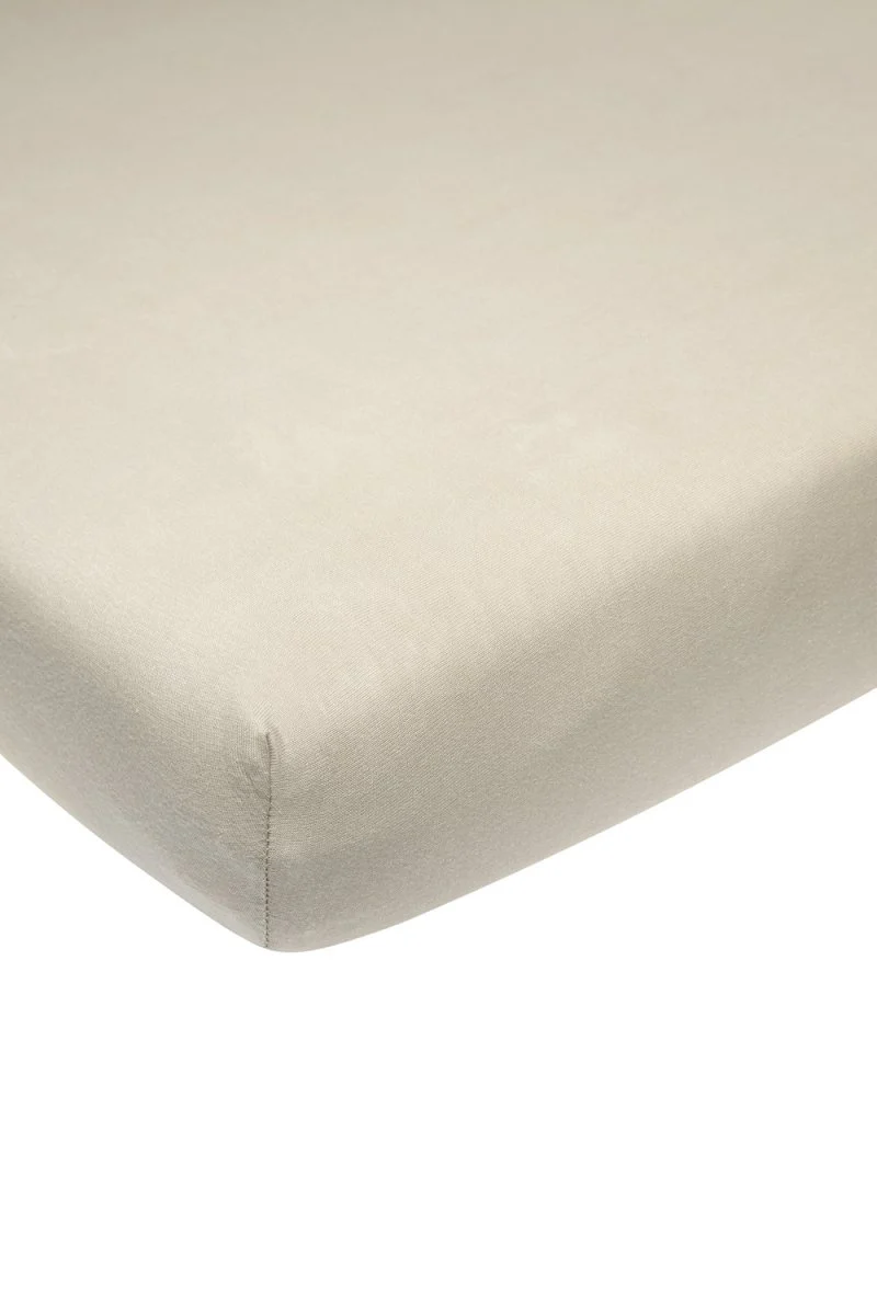 Meyco Hoeslaken Jersey Boxmatras 75X95cm Sand - Image 2