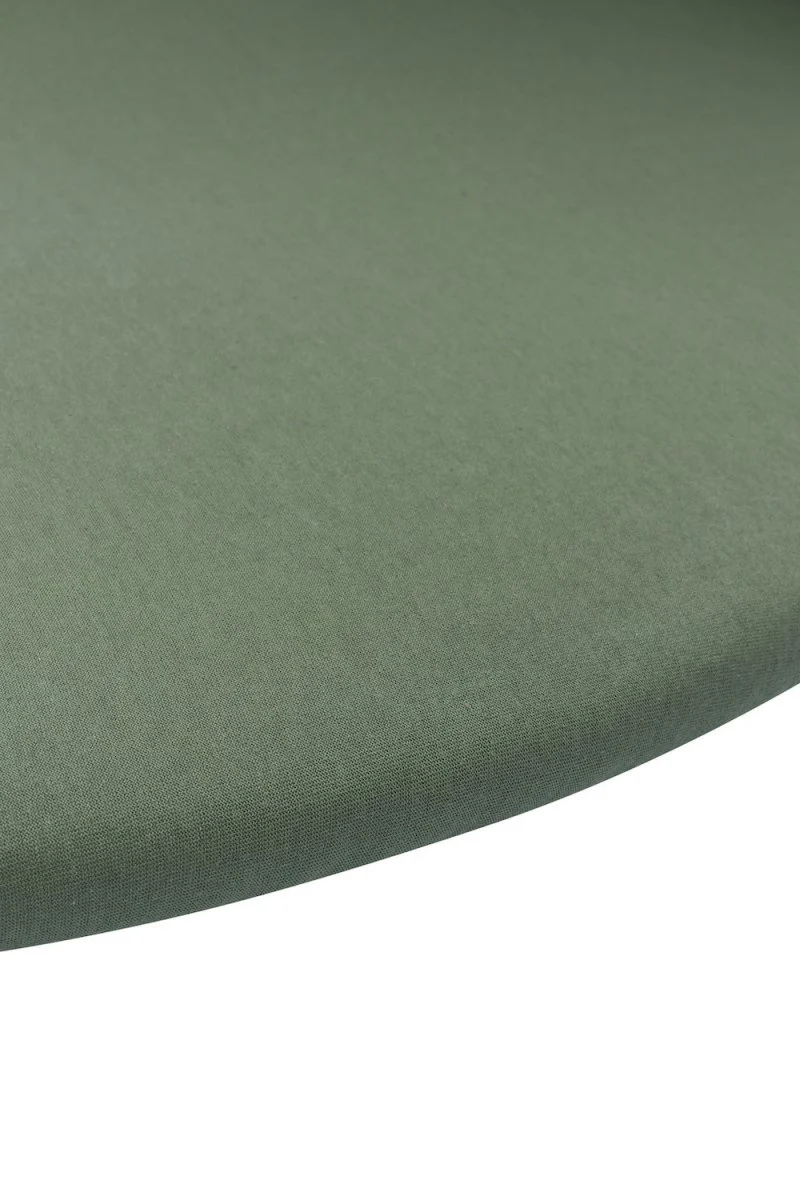 Meyco Hoeslaken Jersey Boxmatras Rond 90/95cm Forest Green - Image 2