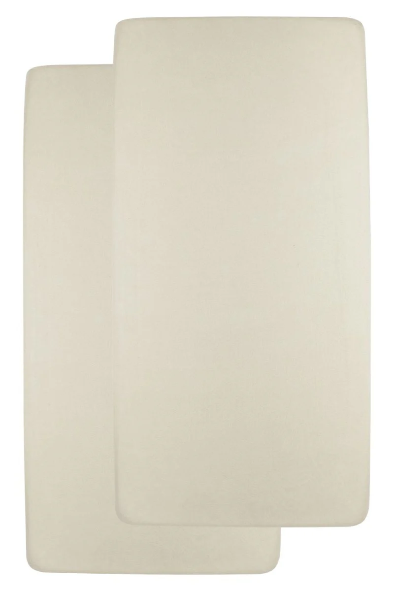 Meyco Hoeslaken Peuter Soft Sand 70X140Cm 2St - Image 2