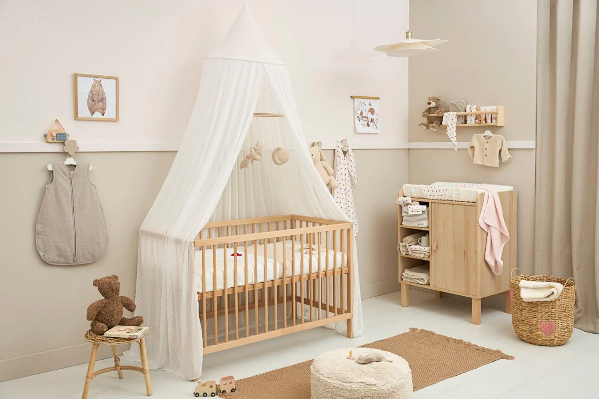 Meyco Klamboe Baby Plume Offwhite - Image 3