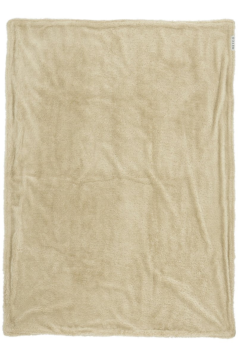 Meyco Ledikantdeken Teddy Mini Knots Sand - Image 2