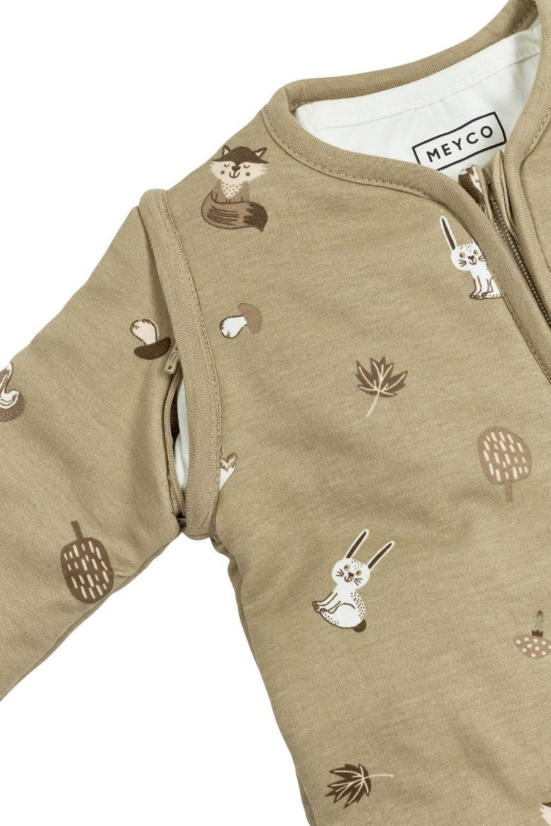 Meyco Slaapzak Baby 4 Seizoenen Sand Forest Animals - Image 4