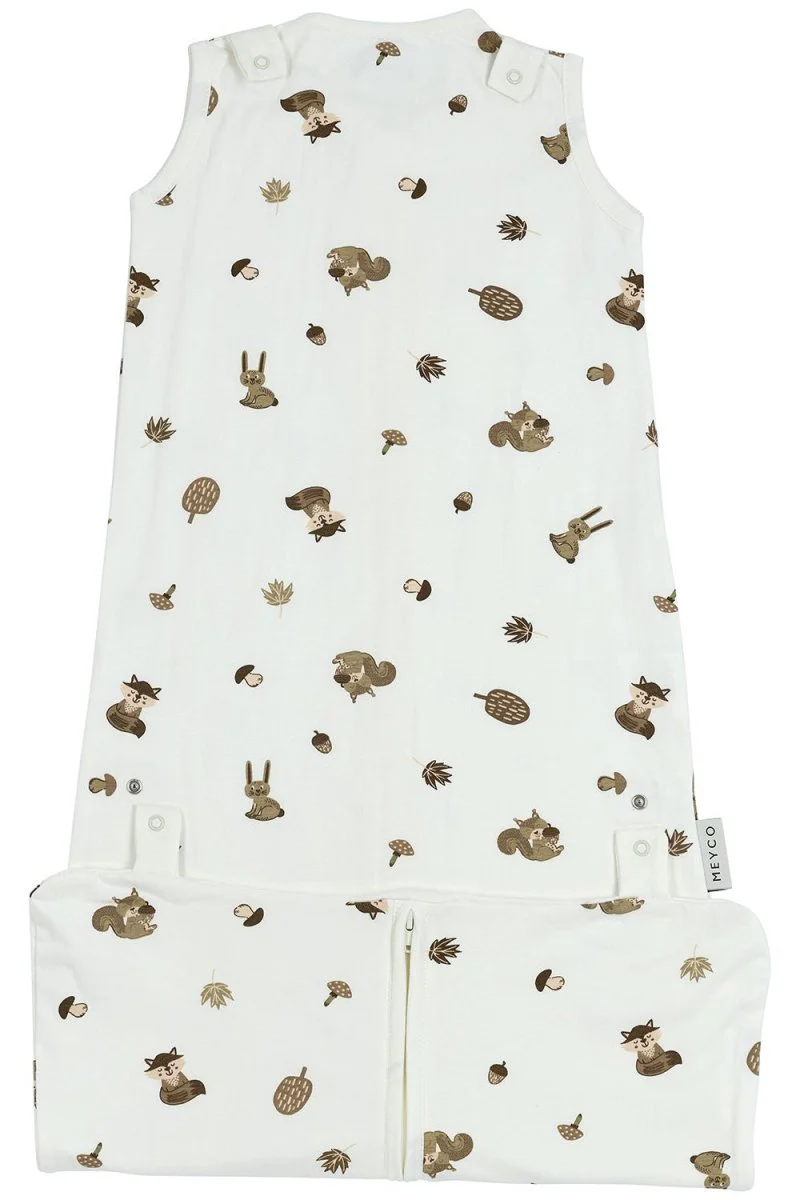 Meyco Slaapzak Baby 4 Seizoenen Sand Forest Animals - Image 5
