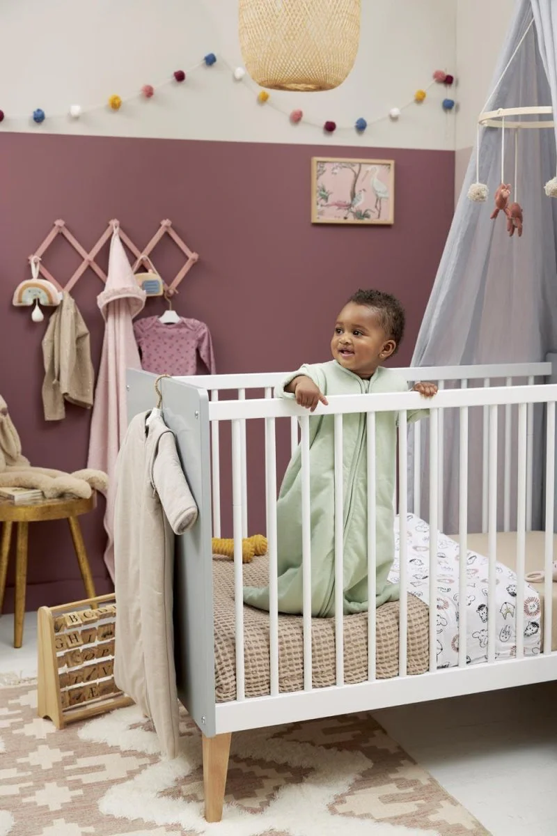 Meyco Slaapzak Baby Afritsbare Mouwen Greige - Image 7