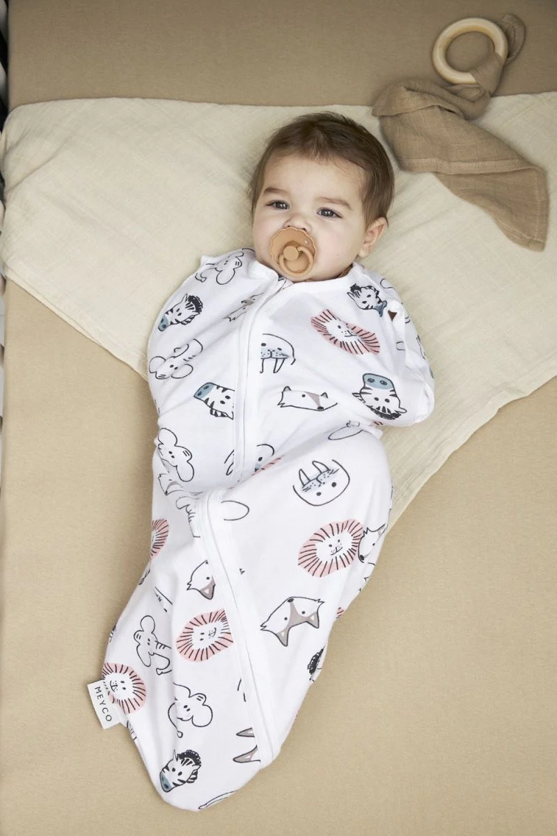 Meyco Slaapzak Baby Animal Zomer 70cm - Image 4