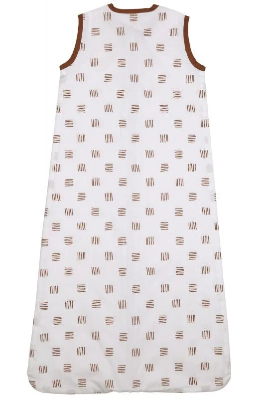 Meyco Slaapzak Baby Block Stripe Camel - Image 2