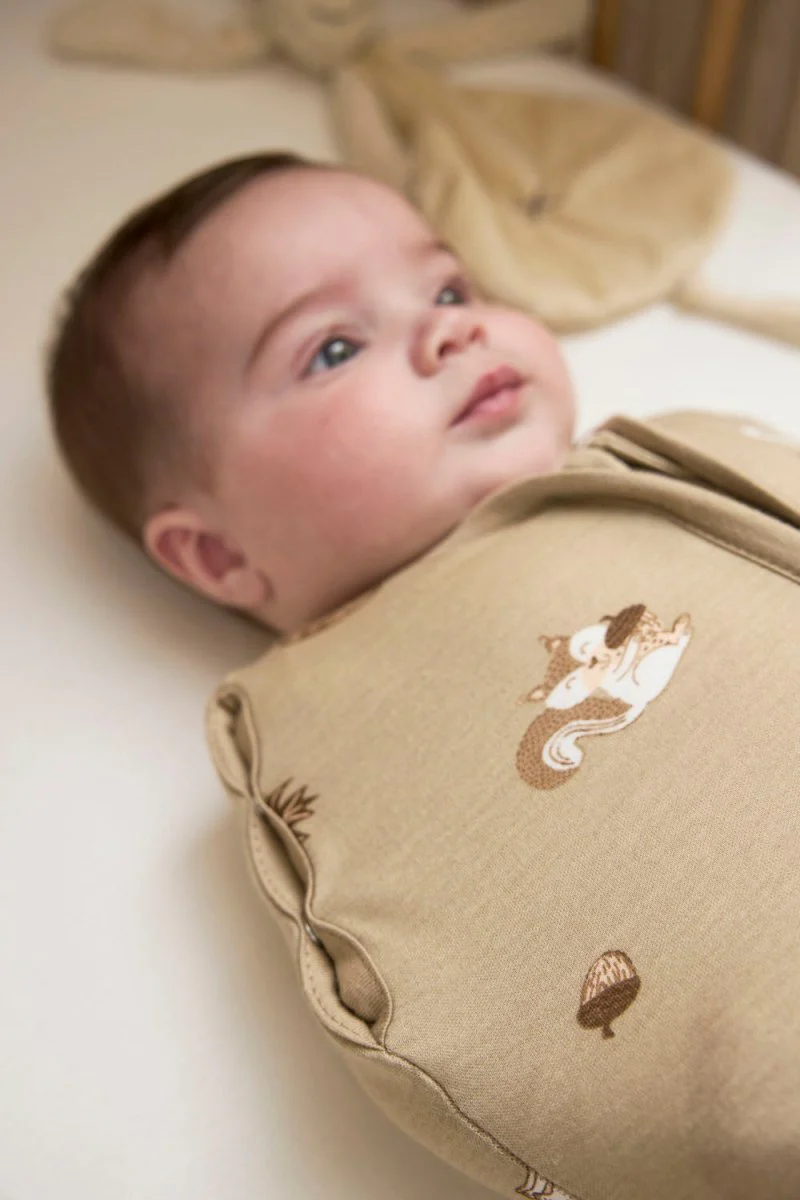 Meyco Slaapzak Baby Forest Animals Sand - Image 6