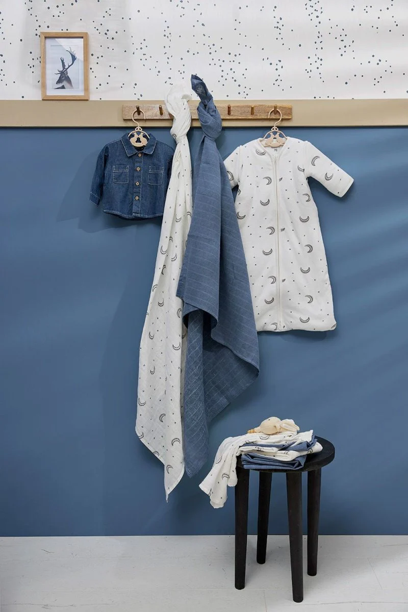 Meyco Slaapzak Baby Moon Baby Indigo - Image 9