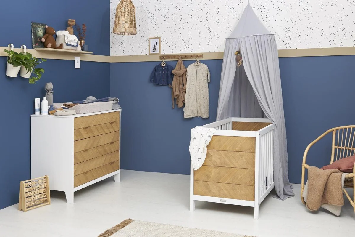 Meyco Slaapzak Baby Rib Mini Spot Sand Melange - Image 9