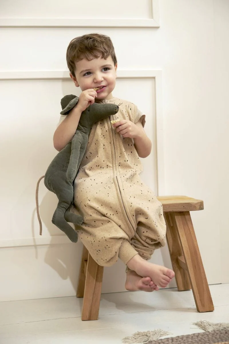 Meyco Slaapzak Baby Zomer Jumper Toffee Melange - Image 5