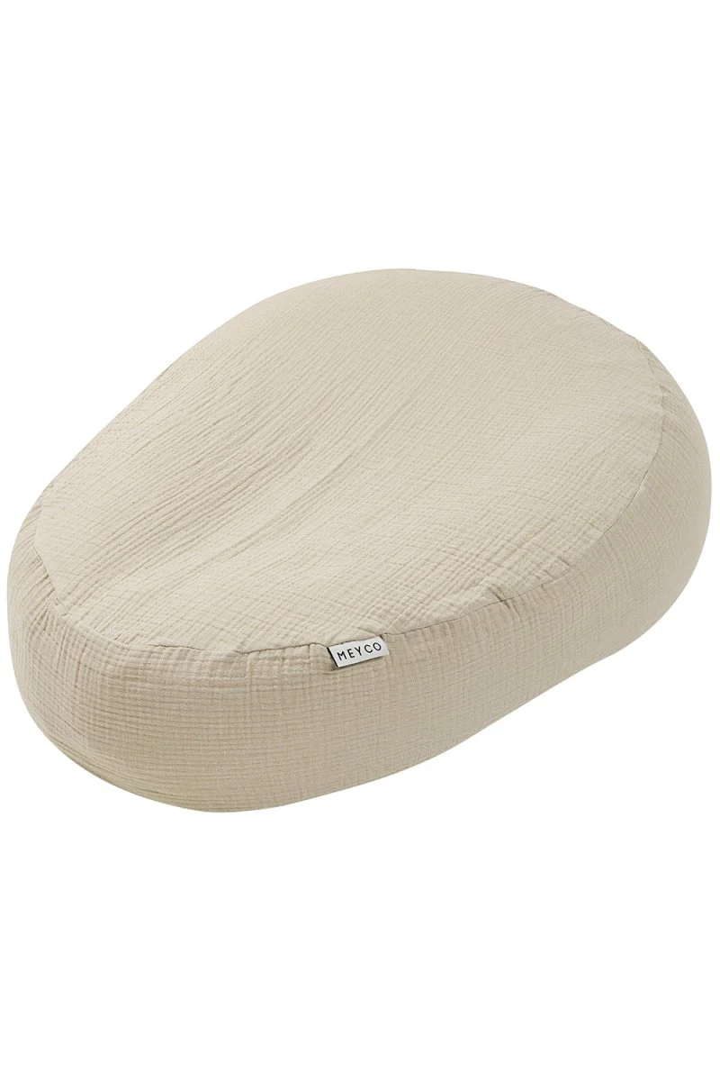 Meyco Voedingskussen Hoes Sand Hydrofiel