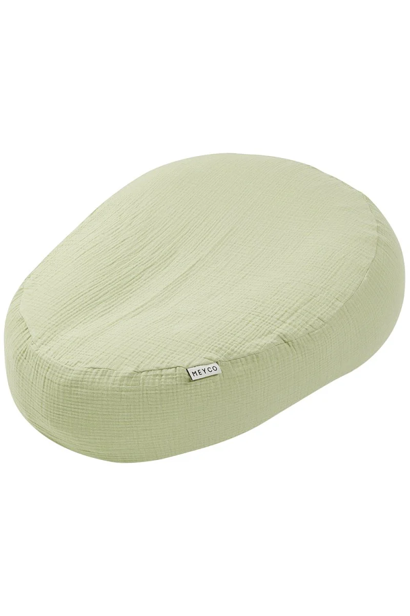 Meyco Voedingskussen Hoes Soft Olive