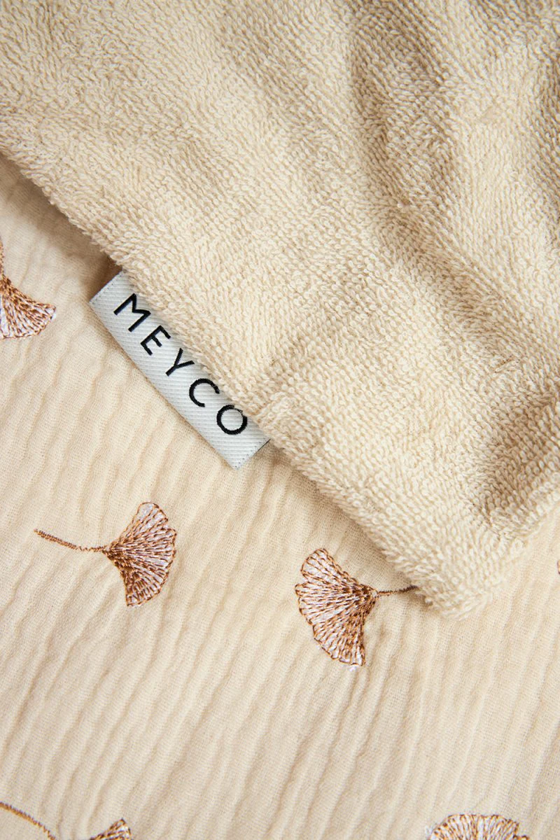 Meyco Wiegdeken Ginkgo Soft Sand 75X100Cm - Image 6