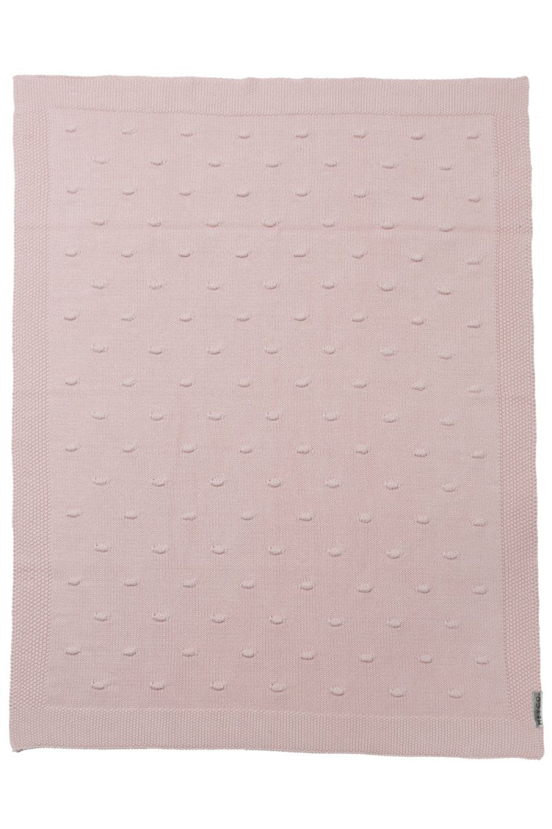 Meyco Wiegdeken Knots Roze - Image 3