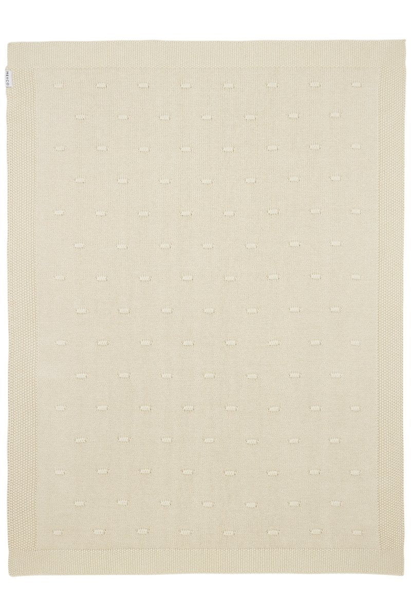 Meyco Wiegdeken Knots Soft Sand 75X100cm - Image 2